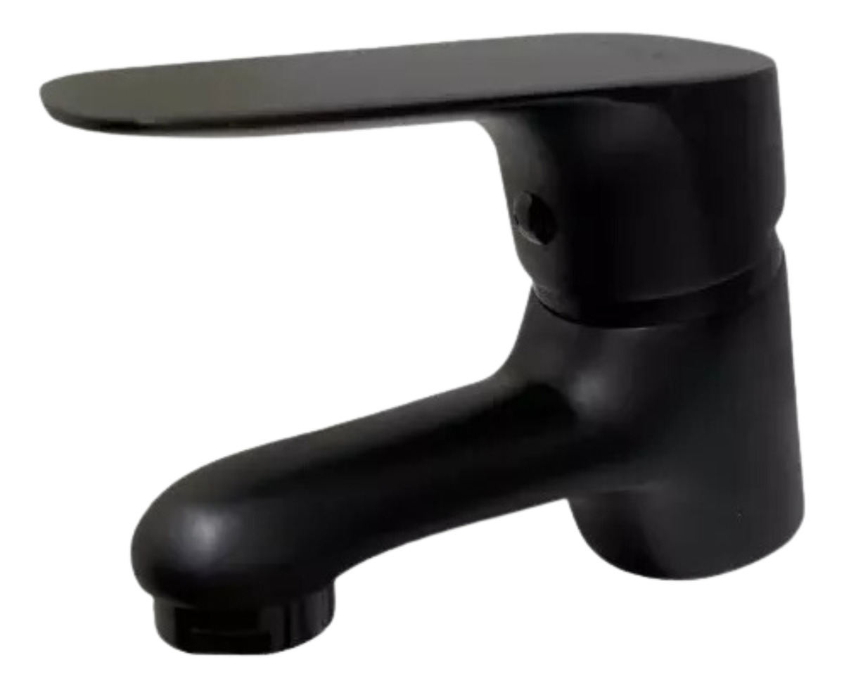 Monocomando Lavatorio Bacha Negro Mate Wico Rimontti - Pg