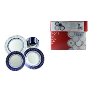 Juego De Vajilla 30 Piezas Dec 1645 Actual Colb Oxford P G