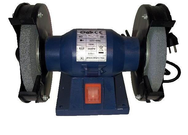 Amoladora De Banco 1/2hp 150mm 150w Cod 3013