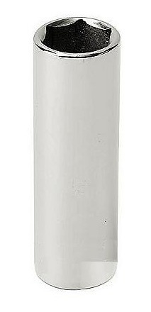 Pack 5 Dados Tubo Hexagonal Largo 10mm X 50mm Encastre 1/4