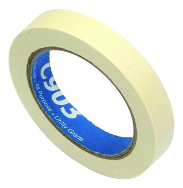 Cinta Adhesiva De Papel Para Pintor 20mm X 50mt Marca Aa