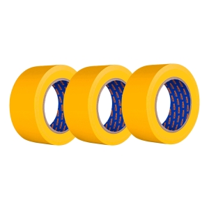 Pack 3 Rollo Cinta Señalizacion Amarilla 30mt X 50mm Wadfow