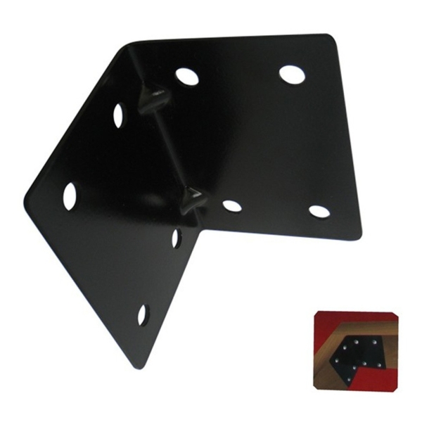Conector Union Codo Para Tirante De Madera 42x70x70mm