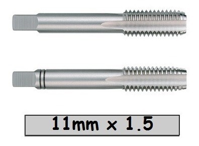 Juego De 2 Piezas De Macho 11mm X 1.5 Codigo M11m15