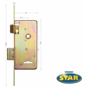 Cerradura De Seguridad Star 210 2 Años De Garantia!