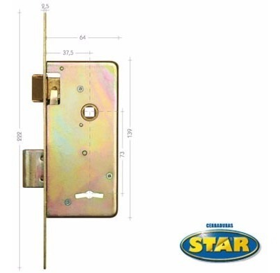 Cerradura De Seguridad Star 210 2 Años De Garantia!