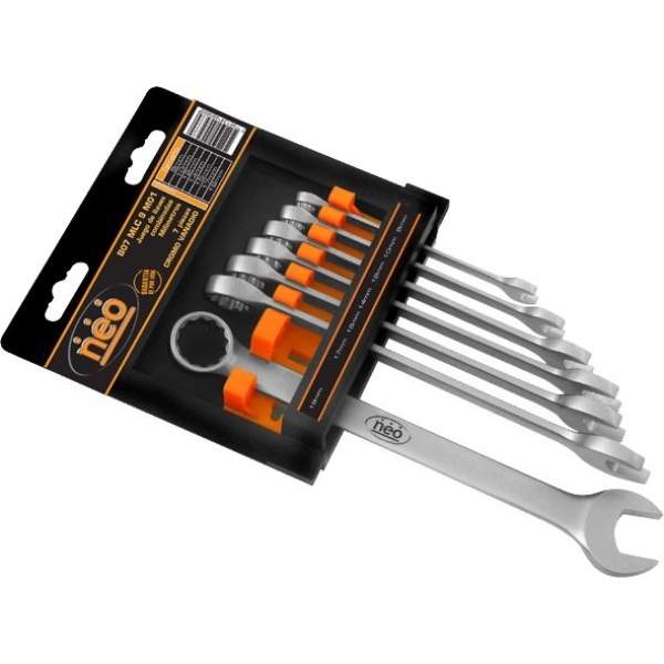Juego De Llaves Combinadas Mm Neo B07mlc9m01 7 Piezas