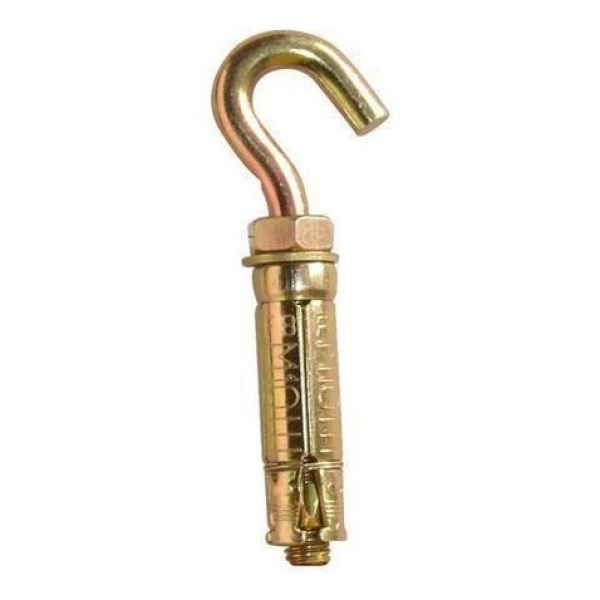 Pack 15 Pitónes Abierto Taco Ancla D Metal Hormigón 6 X 12mm