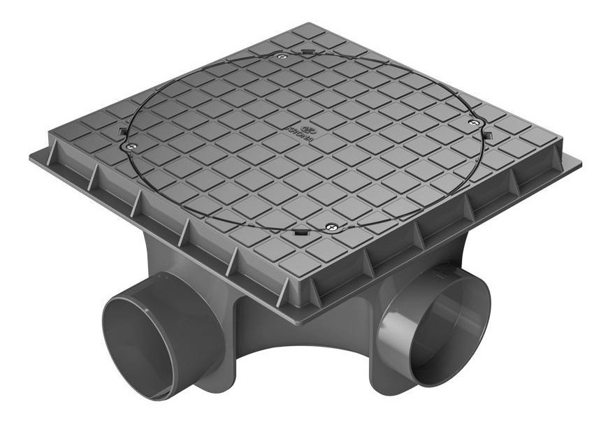 Caja De Inspeccion Sanitaria Para Patio 40cmx40cm P G