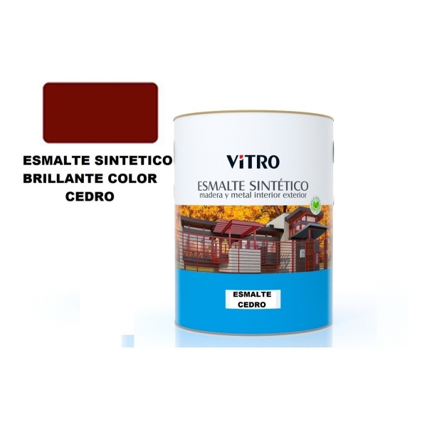 1/2lt Pintura Esmalte Sintético Brillante Vitro 26 Colores - Imagen 22