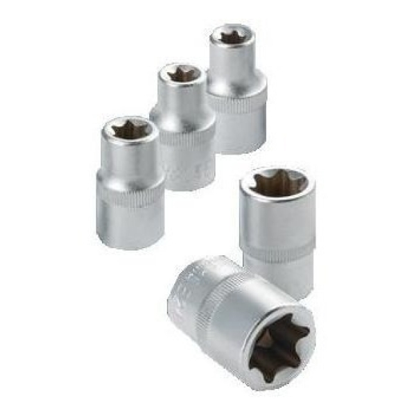 Pack 10 Dados Hembra Torx O Tork E6 Encastre 3/8 Codst101703