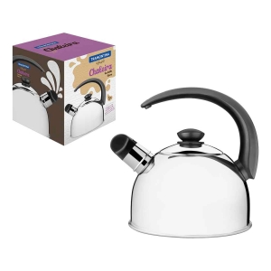 Caldera Acero Inox Con Silbato 2.10l Coffee & Tea Tramontina