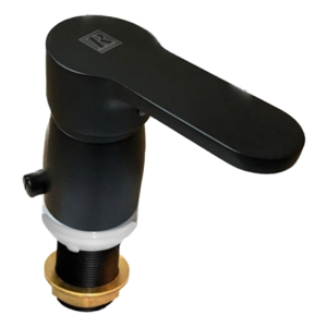 Monocomando De Bidet 50983 Negro Con Transferencia Rimontti