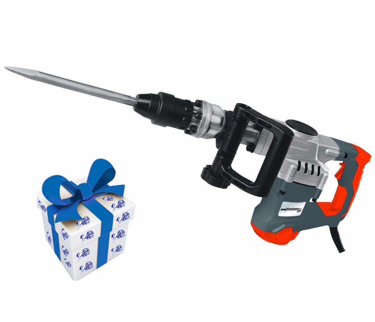Martillo Demoledor 15 Joules 1300w Gladiator Pro Md815/220k