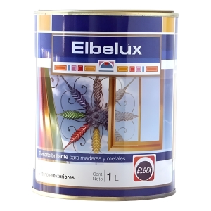 4lt Esmalte Sintetico Brillante Elbelux Elbex 32 Colores