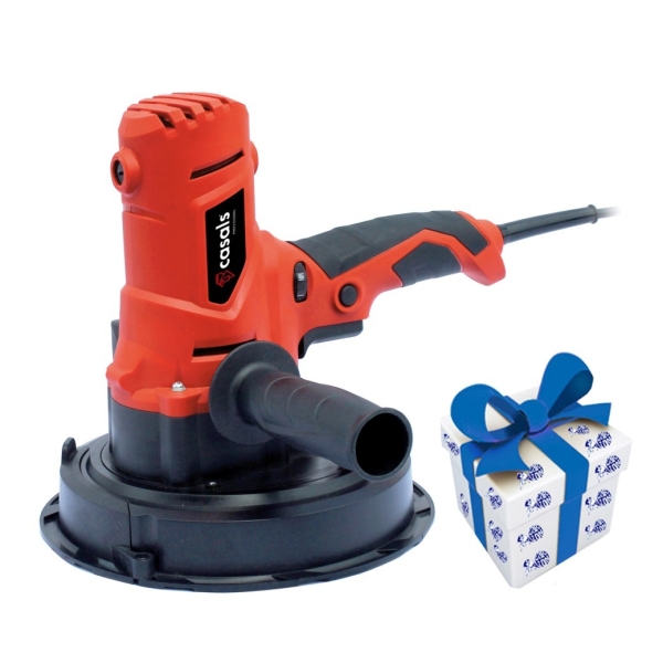Lijadora Para Yeso Mango Corto Casals 180mm 710w + Regalo !