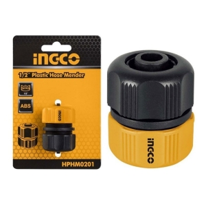 10 Uniónes Reparador De Manguera 1/2 Pulgada Ingco Hphm0201