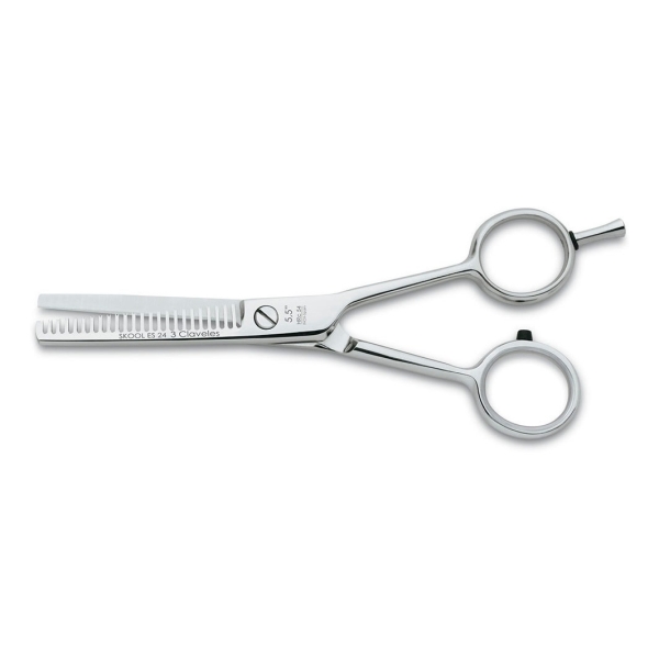 Tijera Peluquero Skool 5.5'' Es 24 Ref.12758 3 Claveles