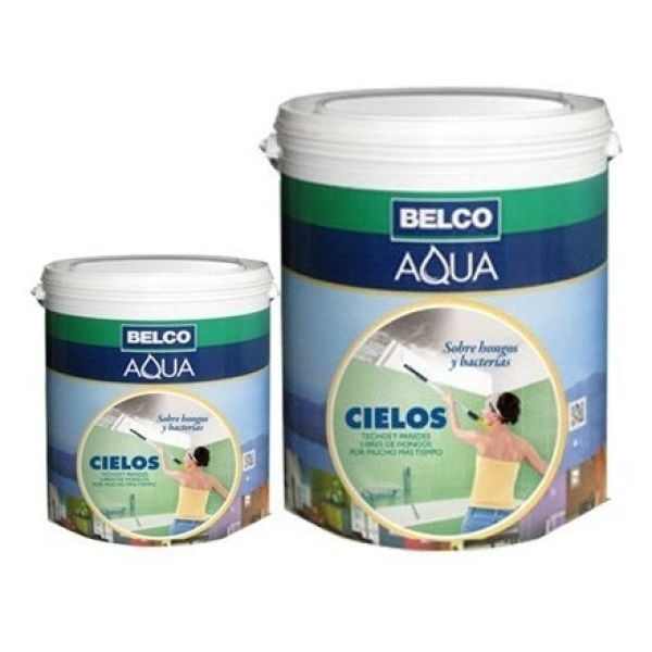 18l + 4l Pintura Belco Aqua Cielos Rasos Sobre Hongos !