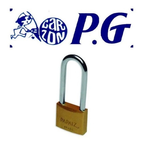 Candado Bronce Anillo Largo Doble Cierre Papaiz 30/70mm P G