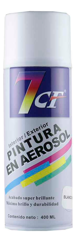 400ml Spray Pintura En Aerosol Interior Exterior 20 Colores!