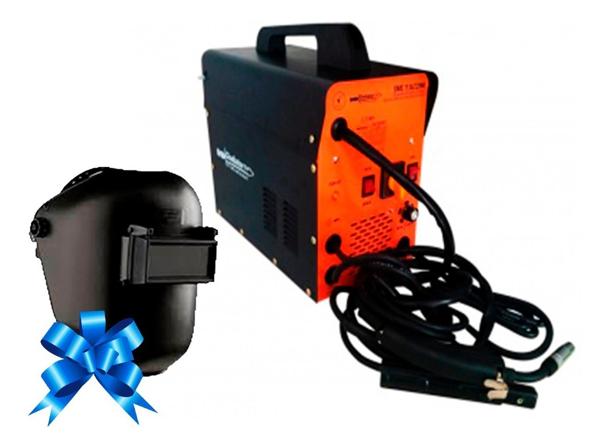Soldadora Mig Mma Gas/no Gas Gladiator Pro Sme7130 + Careta!