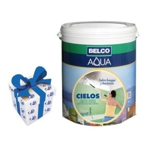 18l Pintura Belco Aqua Cielos Rasos Sobre Hongos + Regalo!