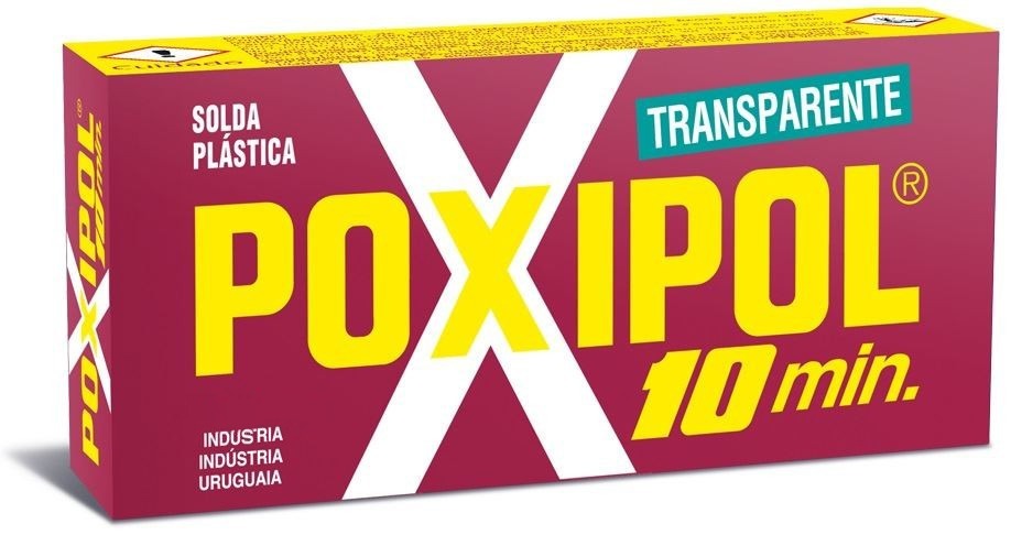 826g Poxipol 10 Minutos Adhesivo Epoxi Transparente