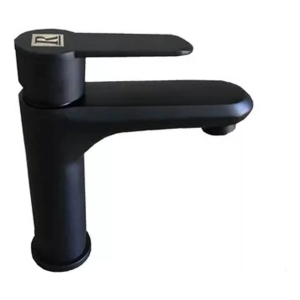 Monocomando Griferia De Lavatorio Negro 18cm Rimontti- 51534