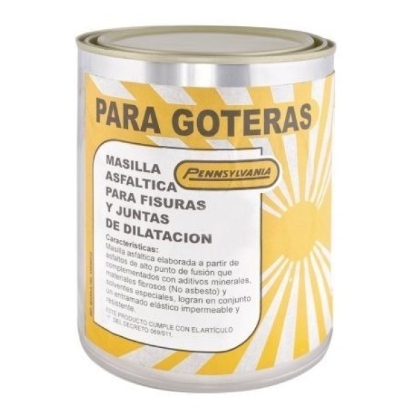 4kg Masilla Asfaltico Para Goteras Asfalkote Pennsylvania