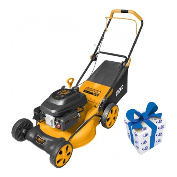 Corta Cesped 7 Posiscones A Nafta 3.5kw 4.8hp Ingco + Regalo