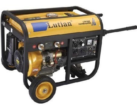 Generador De Corriente Y Soldadora A Nafta 5.0kg 200amp 15hp