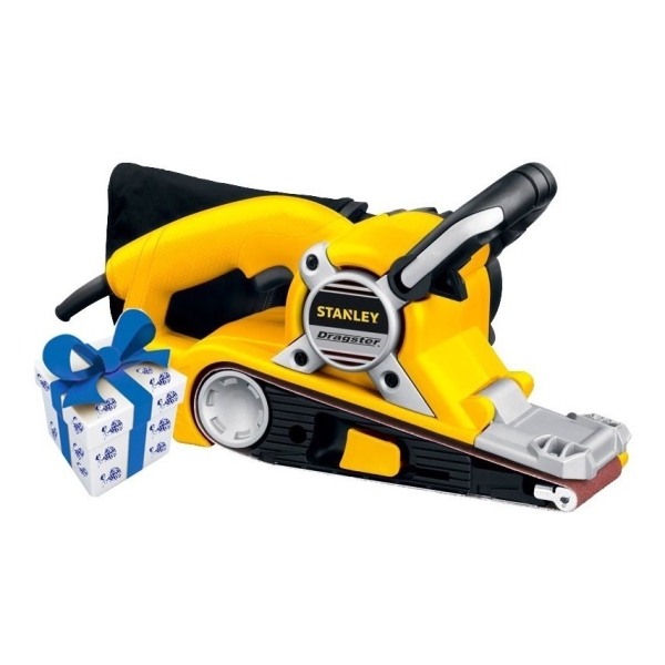 Lijadora De Banda Stanley 720w 533x75m Stgs7221 + Regalo !