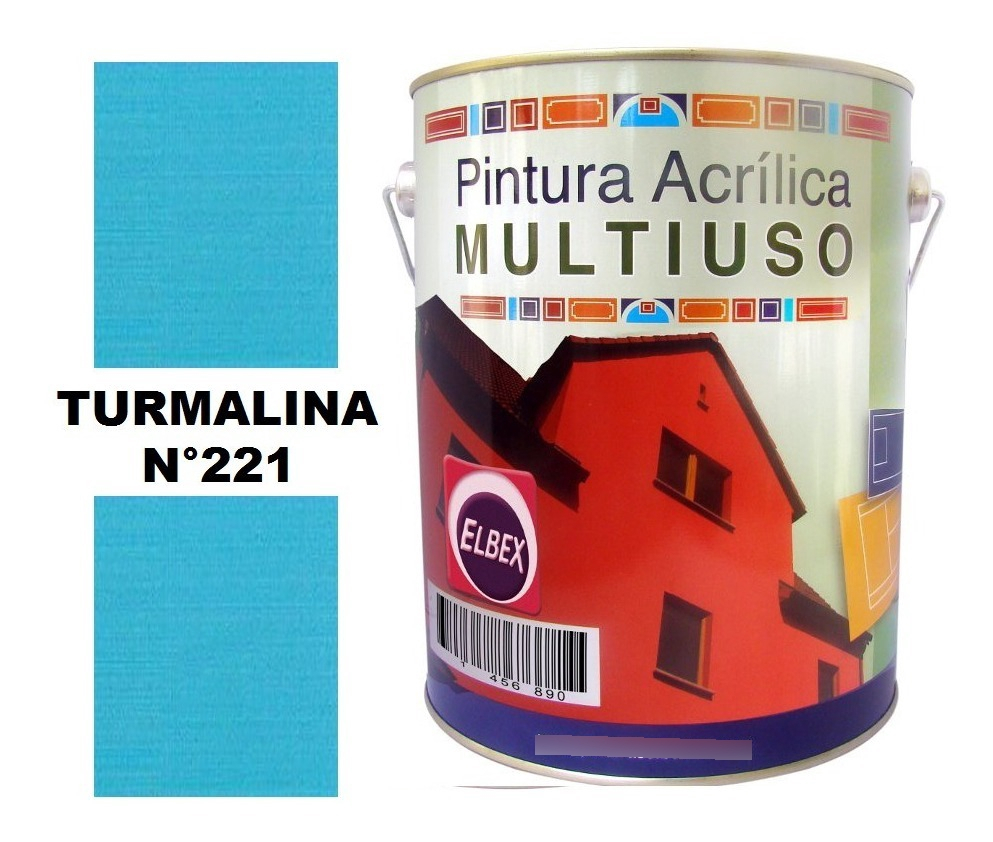 4lt Pintura Color Multiuso Elbex Pam 33 Colores A Eleccion - Imagen 11