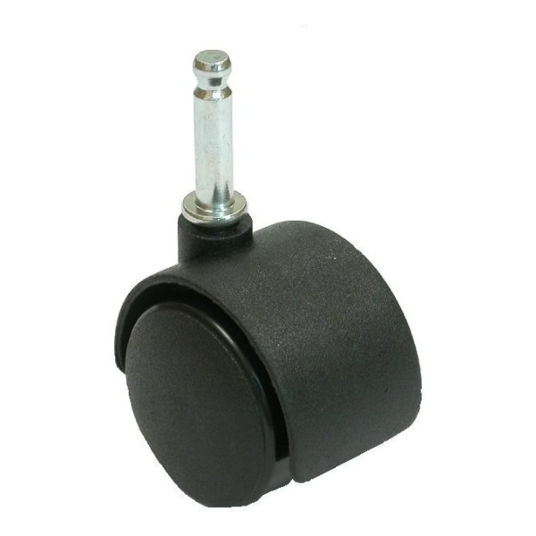 Set De 4 Ruedas De Plástico Con Perno Giratoria 50mm Cód 104