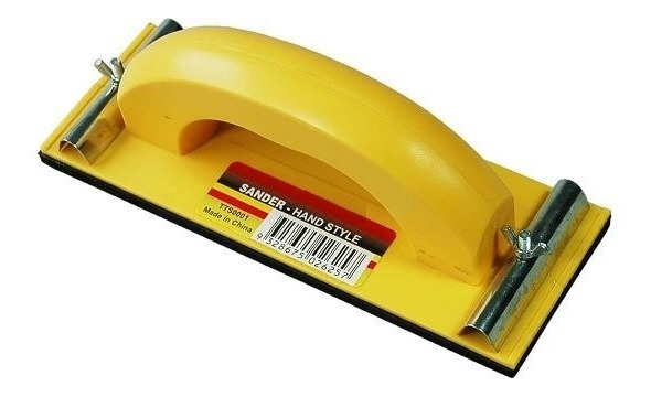 Lijadora Base Plastica Para Lija 90 Mm X 200 Mm Cod Blija !