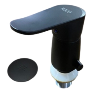 Monocomando Bidet Negro Mate C/transferencia Rimontti -pg