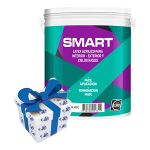 18l Pintura Elbex Smart Interior Exterior Cielos + Regalo !
