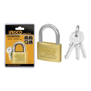 Candado Bronce 70mm Ingco 3 Llaves Dbpl0702