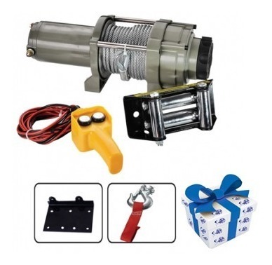 Aparejo Malacate Equus 1125kg Linga 15mt 12v + Regalo!