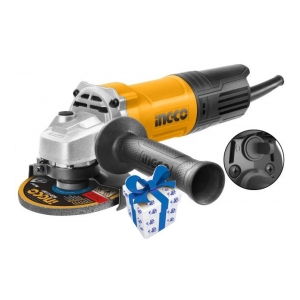 Amoladora Super Select 750w Mod Nuevo Ingco Ag75016 + Regalo