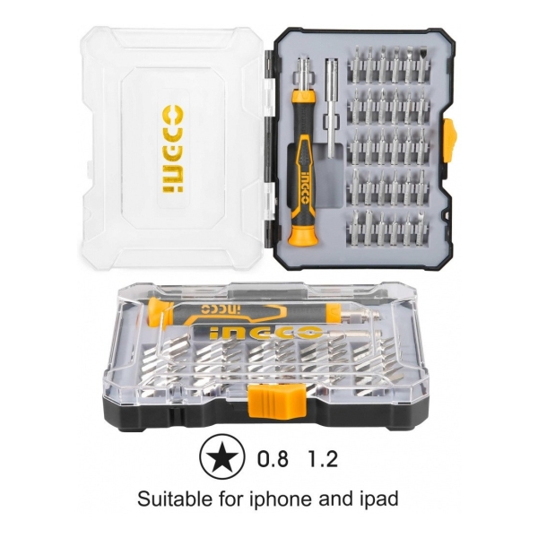 Destornillador Precision iPhone Juego 32 Unidades Ingco