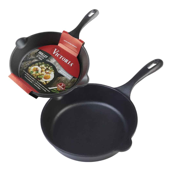 Sartén Hierro Curado 20cm (651) Ref.34351 Victoria P G