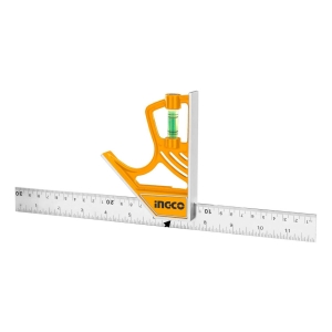 Escuadra Combinada Magnetica Acero Inox Ingco Hsr530255