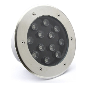 Embutido Piso Ledcálida 85-265v 12w Ip65 O180x95mm