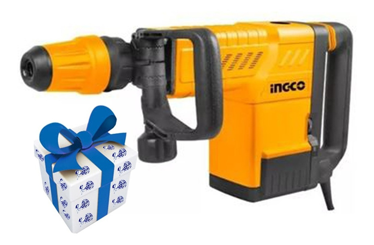 Martillo Demoledor Ingco 1500w Sds Max 25 Joule + Regalo !