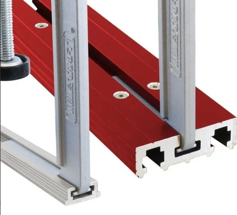 Prensa Equus Router Sierra De Mesa Guia Track Clamps - Pg