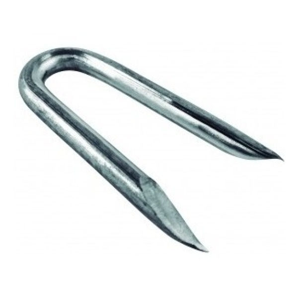 Grampa P/cerco Alambre 4mm,galvaniz.tipo U 20mmx40mm Xk