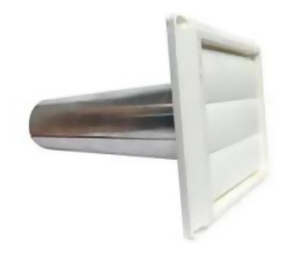 Rejilla Persiana De Extractor De Aire 15x15cm Salida 100mm