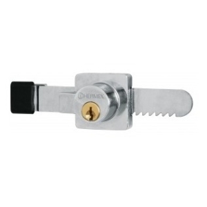 Cerradura P/vidrio (vitrina) C/lengüeta Hermex C